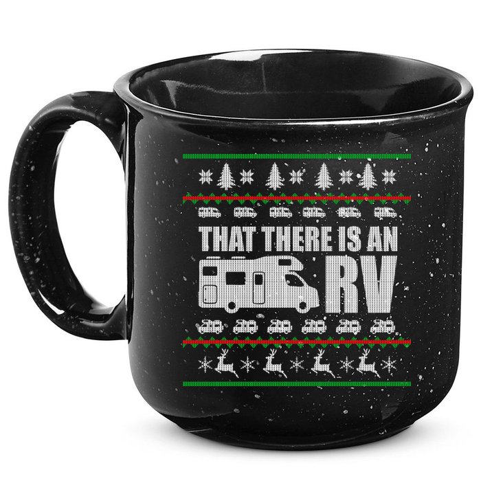 That There Is An RV Ugly Christmas 15oz Campfire Ceramic Mug