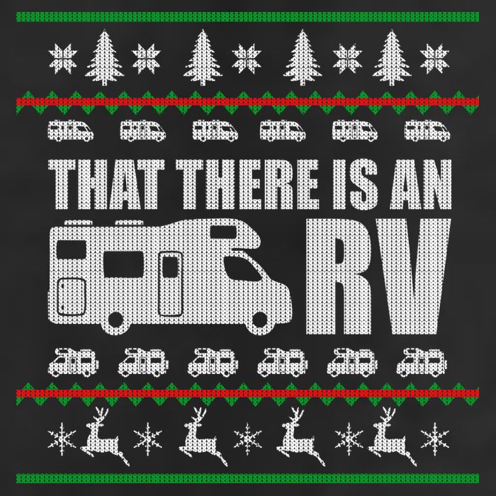 That There Is An RV Ugly Christmas 15oz Campfire Ceramic Mug