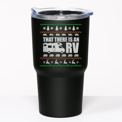 That There Is An RV Ugly Christmas Tumbler
