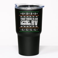 That There Is An RV Ugly Christmas Tumbler