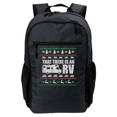 That There Is An RV Ugly Christmas Daily Commute Backpack