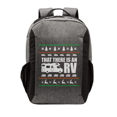 That There Is An RV Ugly Christmas Vector Backpack