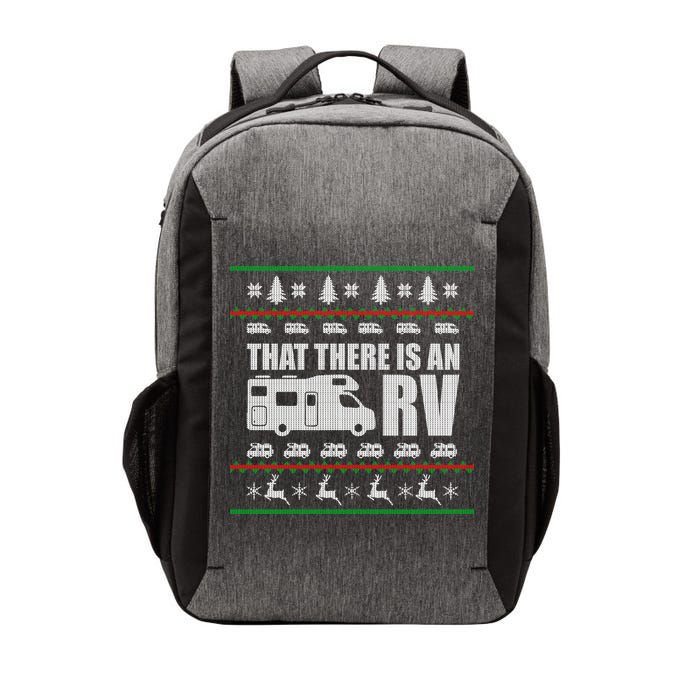 That There Is An RV Ugly Christmas Vector Backpack