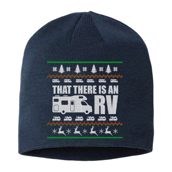 That There Is An RV Ugly Christmas Sustainable Beanie