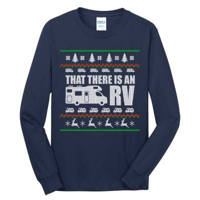 That There Is An RV Ugly Christmas Tall Long Sleeve T-Shirt