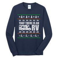 That There Is An RV Ugly Christmas Tall Long Sleeve T-Shirt