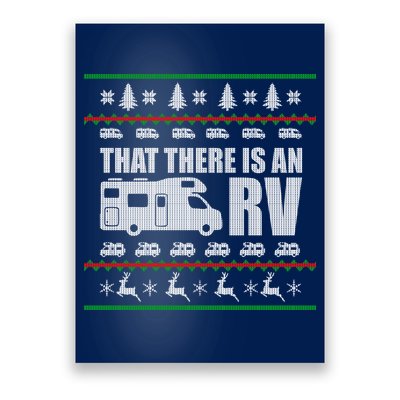 That There Is An RV Ugly Christmas Poster