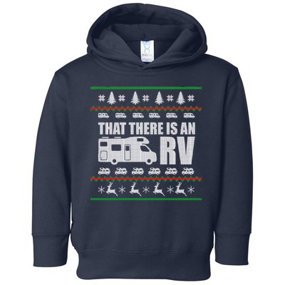 That There Is An RV Ugly Christmas Toddler Hoodie