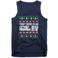 That There Is An RV Ugly Christmas Tank Top