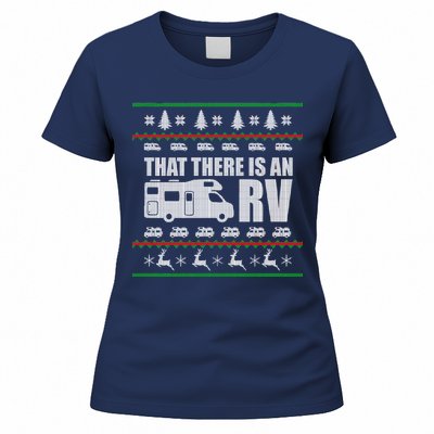 That There Is An RV Ugly Christmas Women's T-Shirt