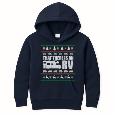 That There Is An RV Ugly Christmas Kids Hoodie