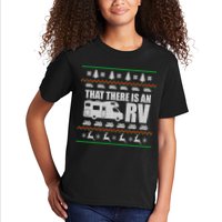 That There Is An RV Ugly Christmas Kids T-Shirt