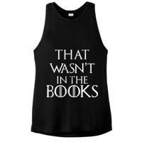 That Wasn't In The Books Ladies PosiCharge Tri-Blend Wicking Tank
