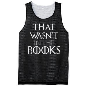 That Wasn't In The Books Mesh Reversible Basketball Jersey Tank