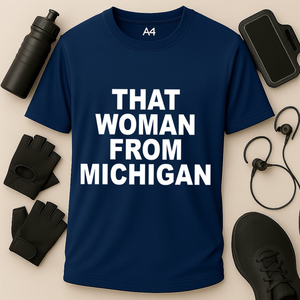 That Woman From Michigan Cooling Performance Crew T-Shirt