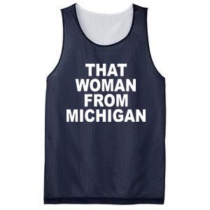 That Woman From Michigan Mesh Reversible Basketball Jersey Tank