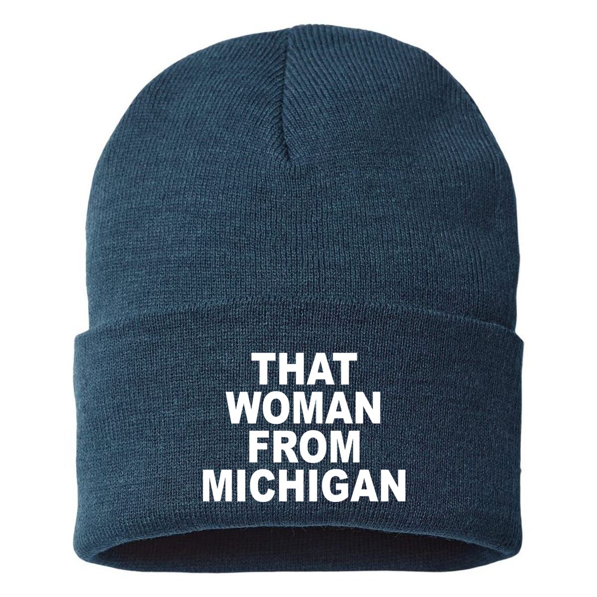 That Woman From Michigan Sustainable Knit Beanie