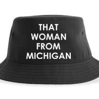 That Woman From Michigan Governor Whitmer Sustainable Bucket Hat