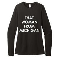 That Woman From Michigan Governor Whitmer Womens CVC Long Sleeve Shirt