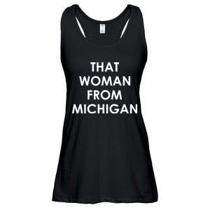 That Woman From Michigan Governor Whitmer Ladies Essential Flowy Tank