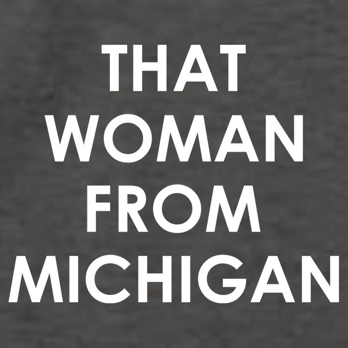 That Woman From Michigan Governor Whitmer Vector Backpack