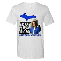 That Woman From Michigan Gretchen Whitmer V-Neck T-Shirt