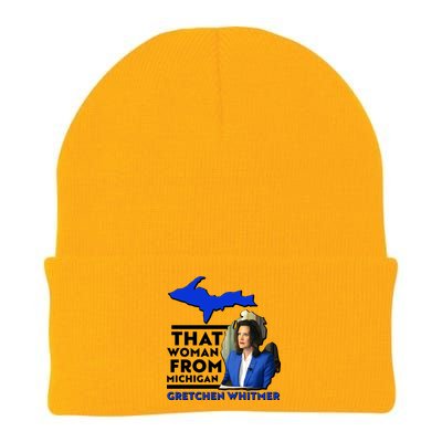 That Woman From Michigan Gretchen Whitmer Knit Cap Winter Beanie