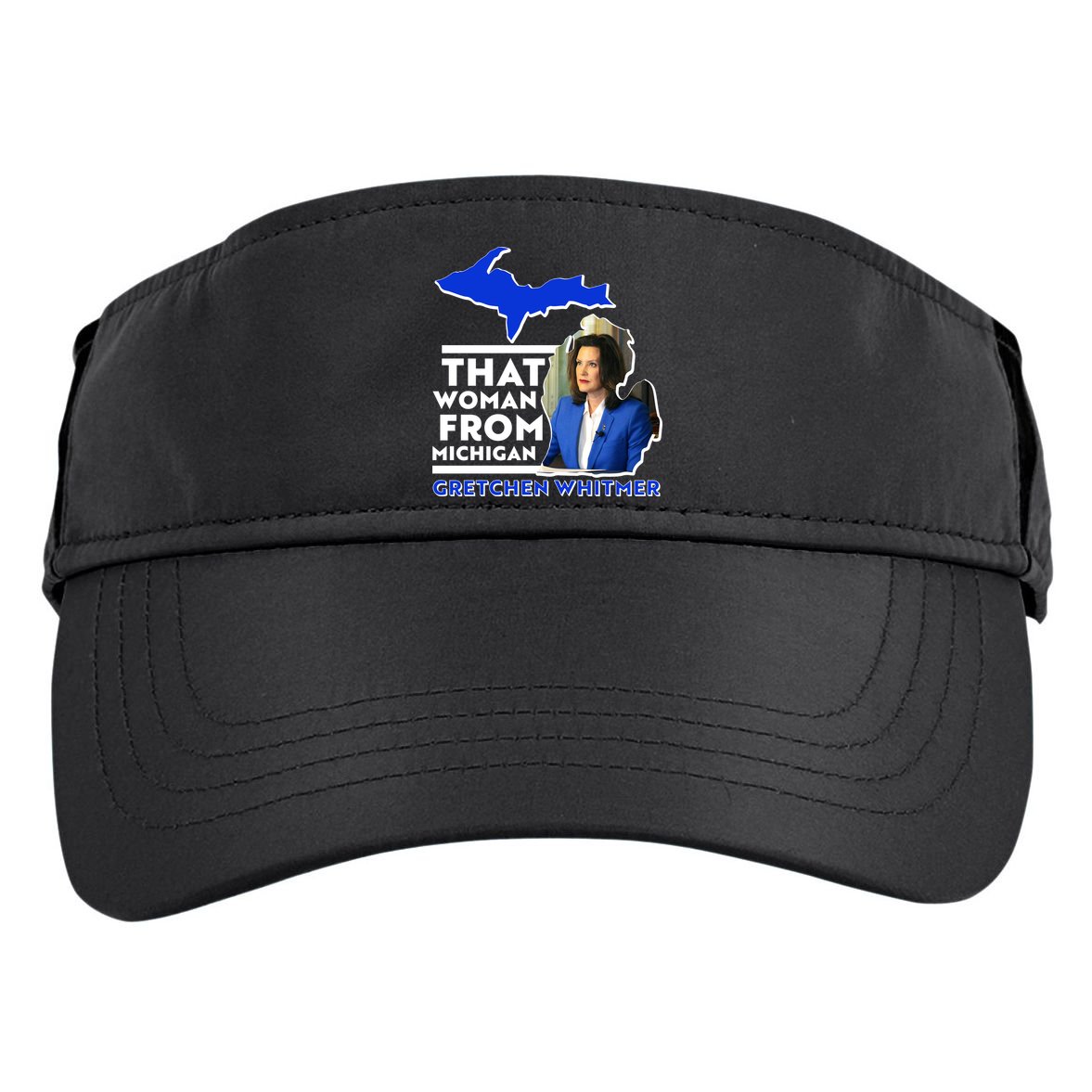 That Woman From Michigan Gretchen Whitmer Adult Drive Performance Visor