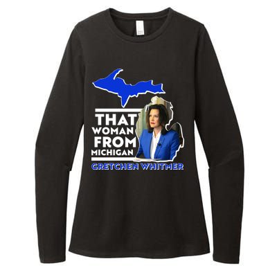 That Woman From Michigan Gretchen Whitmer Womens CVC Long Sleeve Shirt