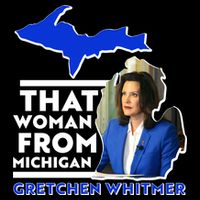 That Woman From Michigan Gretchen Whitmer Cropped Pullover Crew