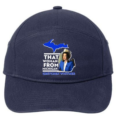 That Woman From Michigan Gretchen Whitmer 7-Panel Snapback Hat