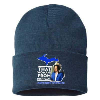 That Woman From Michigan Gretchen Whitmer Sustainable Knit Beanie