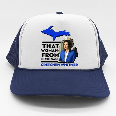 That Woman From Michigan Gretchen Whitmer Trucker Hat