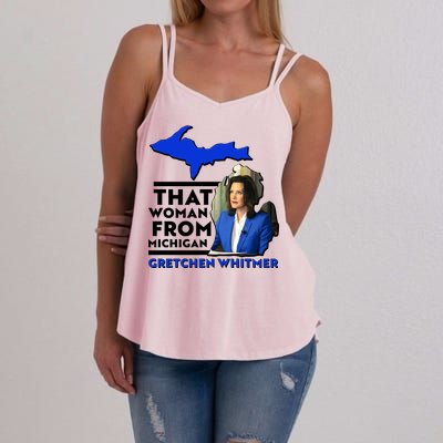 That Woman From Michigan Gretchen Whitmer Women's Strappy Tank