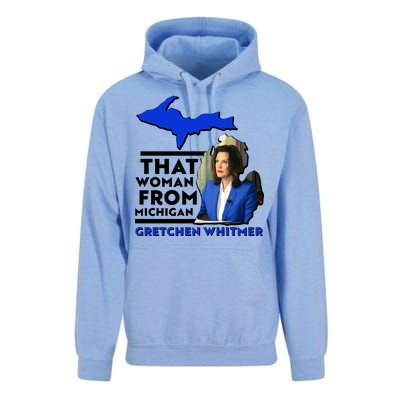 That Woman From Michigan Gretchen Whitmer Unisex Surf Hoodie