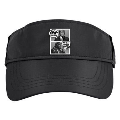 That's A Nasty Question You're A Terrible Reporter Adult Drive Performance Visor