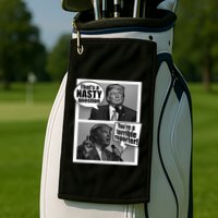That's A Nasty Question You're A Terrible Reporter Golf Towel