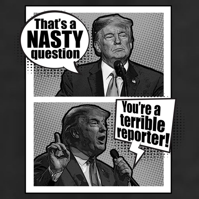 That's A Nasty Question You're A Terrible Reporter Golf Towel