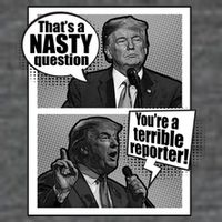 That's A Nasty Question You're A Terrible Reporter Tall T-Shirt