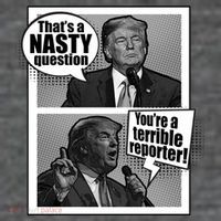 That's A Nasty Question You're A Terrible Reporter Premium T-Shirt