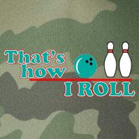 That's How I Roll Bowling Legacy Tie Dye Trucker Hat