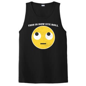 That's How I Roll Eyes Emoji Face PosiCharge Competitor Tank