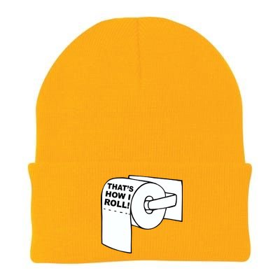 That's How I Roll Toilet Knit Cap Winter Beanie