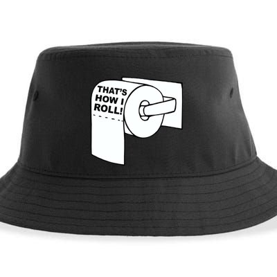 That's How I Roll Toilet Sustainable Bucket Hat