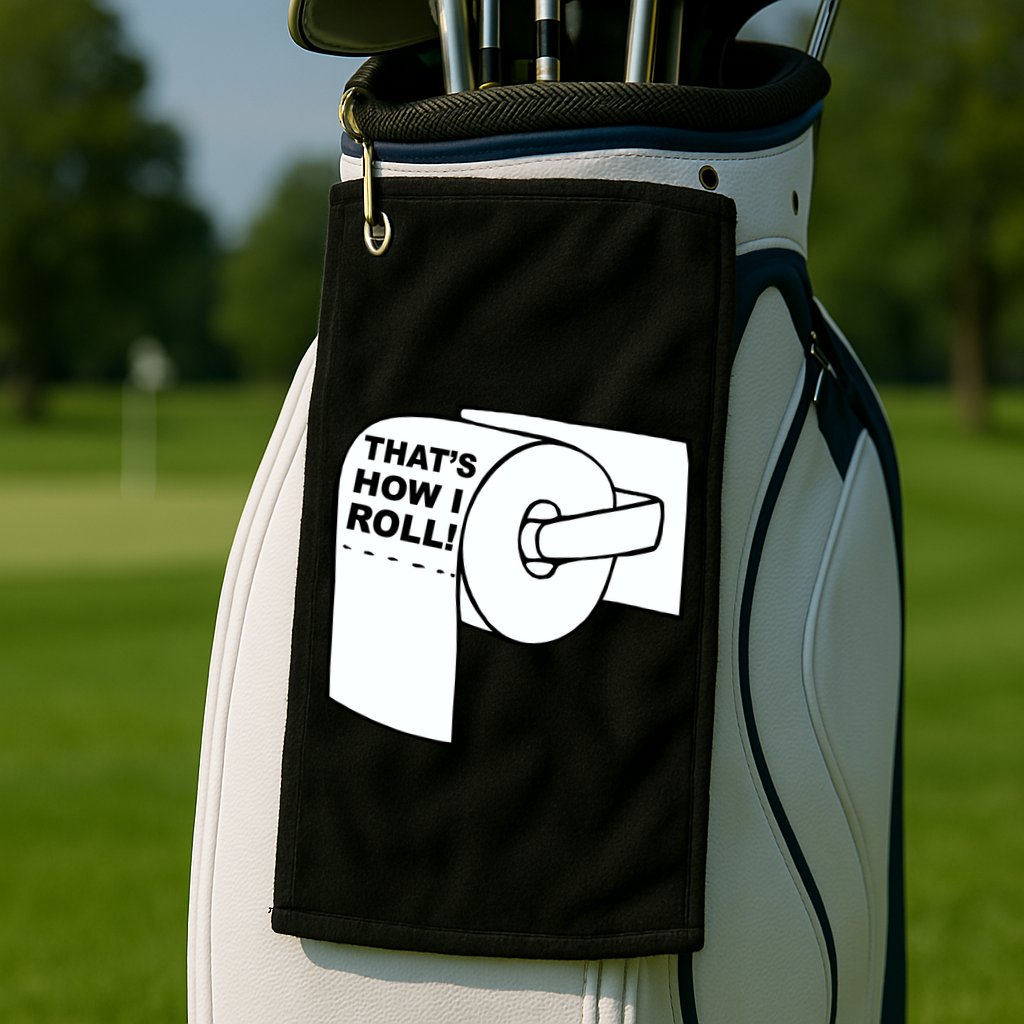 That's How I Roll Toilet Golf Towel
