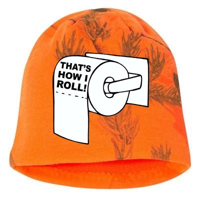 That's How I Roll Toilet Kati - Camo Knit Beanie