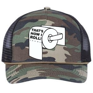 That's How I Roll Toilet Retro Rope Trucker Hat Cap