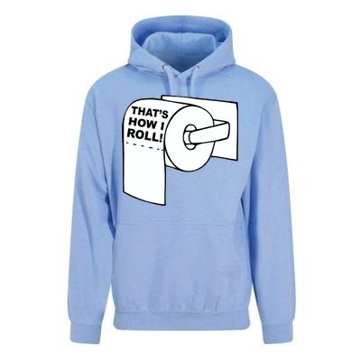 That's How I Roll Toilet Unisex Surf Hoodie