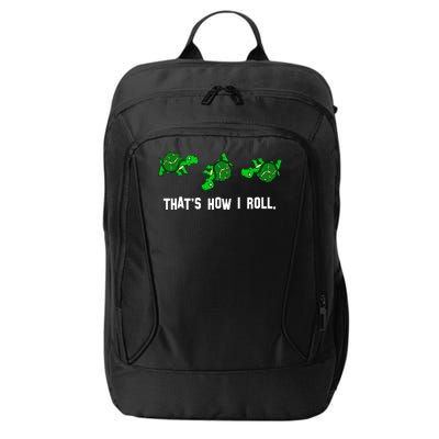 That's How I Roll Turtle City Backpack