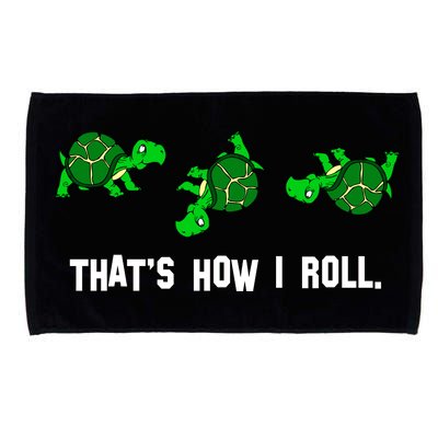 That's How I Roll Turtle Microfiber Hand Towel